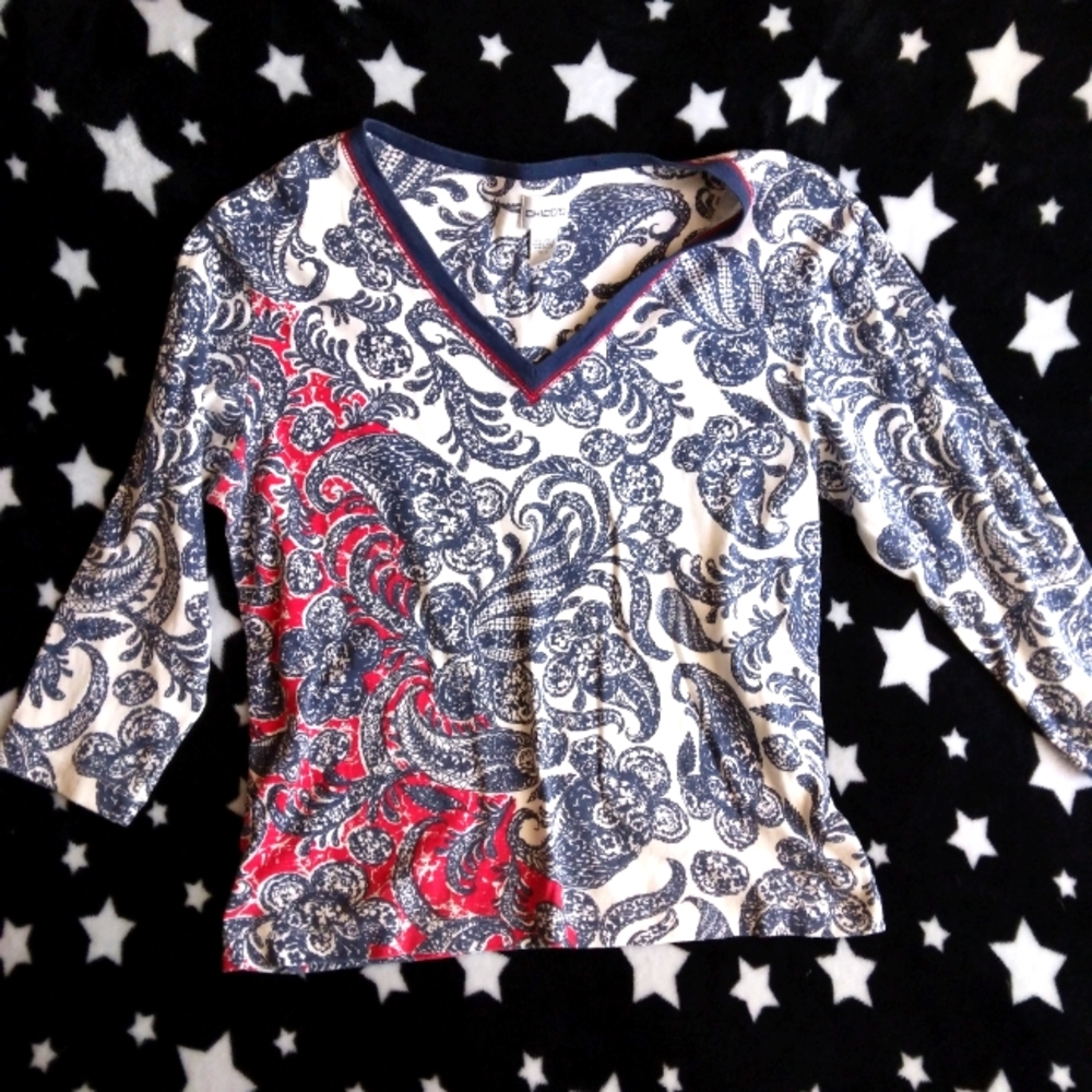 CHICO'S Top Size 3